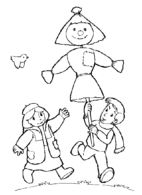 Topienie Marzanny kolorowanki